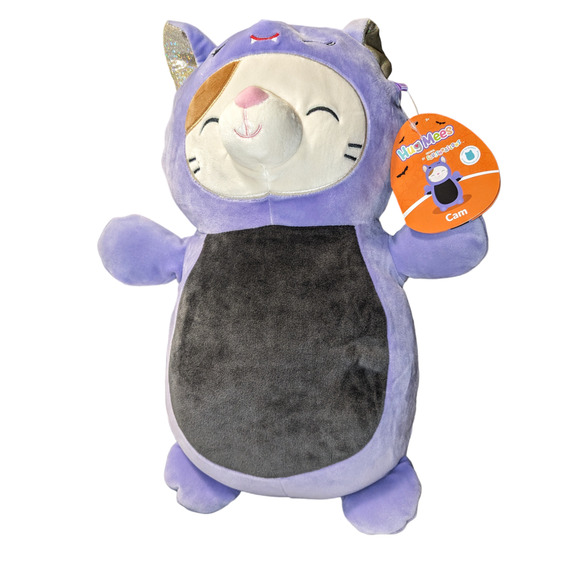 14” Halloween CAM The Cat In BAT Costume Hugmees Kitty Squishmallow Plush LE NWT - Picture 4 of 10